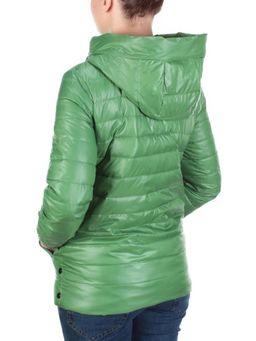 D001 GREEN Куртка демисезонная женская AIKESDFRS (100 % полиэстер)