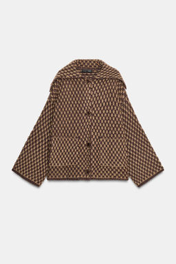 OVERSIZE KNIT CARDIGAN - Zara фото 7