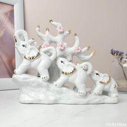 Статуэтка Слоны 16х19 см / W785 /уп 36/