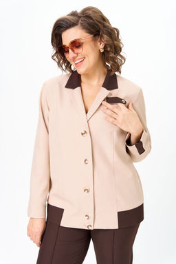 Костюм VILENA 1144 беж+шоколад