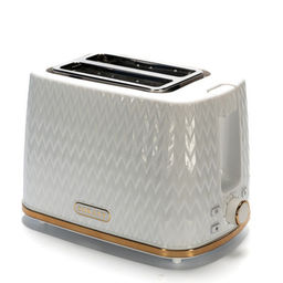 034 Тостер (780Вт пласт.корпус БЕЛЫЙ с чашей для крошек) SOKANY (х12) - АКЦИЯ