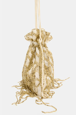 SACA FRUNCIDO LENTEJUELAS / Dorado - Zara фото 6