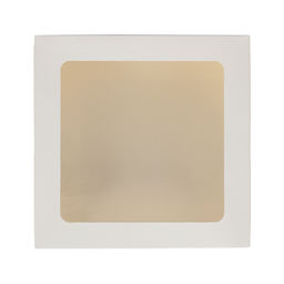 S-CHIEF BFC-011 Кондитерская коробка для торта с ДВУМЯ ОКНАМИ 22 x 22 x 10 см  фото 6
