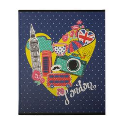 Светоч Тетрадь Lifestyle A5 48 л. на скобе 60 г/кв.м , белизна 90 % 10 шт. клетка SVT_480921_04 синий_сердечко