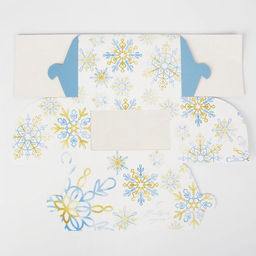 Цена за 5 шт. Коробка для капкейков «Let it Snow», 10 х 16 х 10см