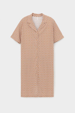 Е 50027/сахар,геометрический орнамент халат жен