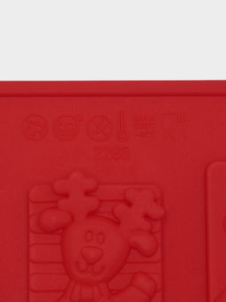 Форма для конфет и шоколада новогодняя Доляна Рождество, силикон, 30?17 см, 16 ячеек, красная