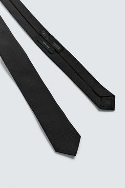100% SILK JACQUARD TIE - Zara фото 4