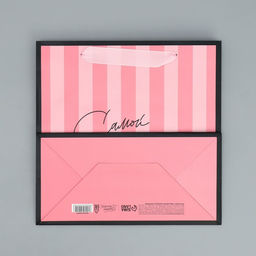 Цена за 2 шт. Пакет подарочный ламинированный квадратный, упаковка, Лучшая, 22?22?11 см