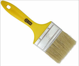 Цена за 2 шт. Кисть малярная плоская "Мастер" нат. щетина 3" (75мм) пласт.ручка 02-01-430