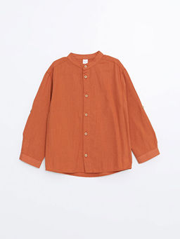 Hakim Yaka Uzun Kollu Erkek Bebek G?mlek