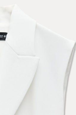 LONG WAISTCOAT WITH BELT - Zara фото 5