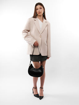 LACCOMA сумка WJ2024319-черный эко кожа хлопок  фото 9