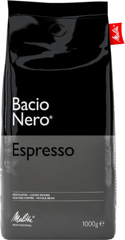 Melitta. Basio Nero Espresso (зерновой) 1 кг. мягкая упаковка