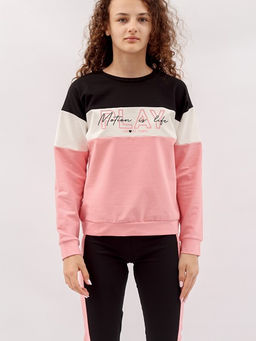 CRB wear / CWJG 90113-27 Костюм для девочки (джемпер, брюки),розовый/Ex.Cherubino