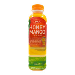Напиток Манго + Алоэ фруктовый освежающий Honey Mango With Aloe OKF, Корея, 500 мл