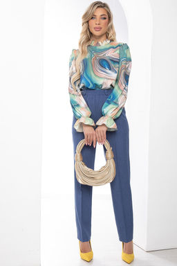 Брюки Эмилия (джинс) Б7919 - Lt collection фото 11