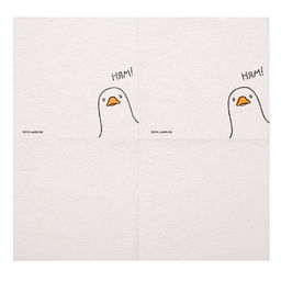 Цена за 2 шт. Салфетки бумажные однослойные «Гусь» 24 х 24 см, 20 шт