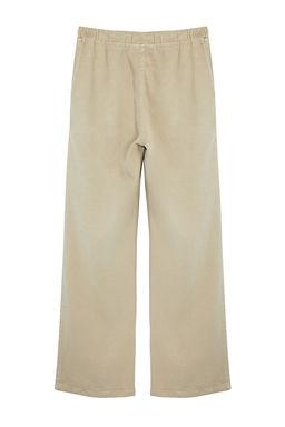 Bej More Sustainable %100 Tencel Beli Lastikli Yuksek Bel Jeans TWOSS24JE00203 - Trendyolmilla фото 33