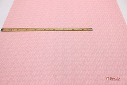 Муслин двухслойный с эф.жатости Веточки цв.св.кораллово-розовый, ш.1.42м, хлопок-100%, 120гр/м.кв - Купава фото 3