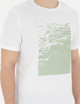 Beyaz Slim Fit Ti__rt