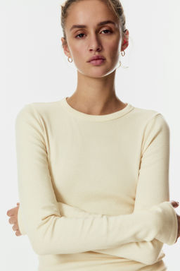 Camiseta de manga larga en punto - H&m фото 6