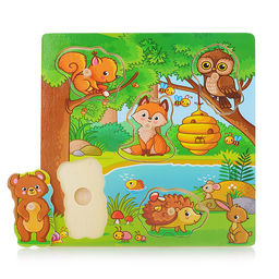 Пазл-вкладыш Лесная сказка - Щепочка фото 4