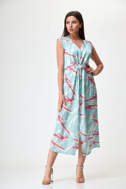 Платье ANELLI 1115 голубой