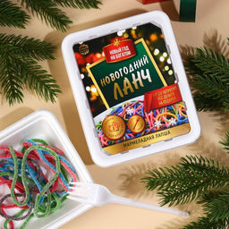 Мармелад доширак Новогодний ланч, 50 г.