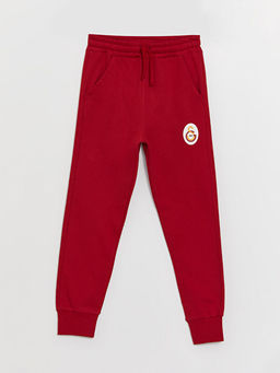 Beli Lastikli Galatasaray Bask?l? Erkek ?ocuk Jogger E?ofman Alt?