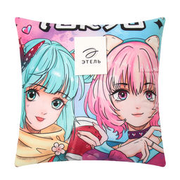 Подушка декоративная Аниме Подружки - Этель фото 4