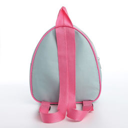 Рюкзак детский Милая лягушка, 23*20,5 см, отдел на молнии, цвет мятный - NAZAMOK KIDS фото 3