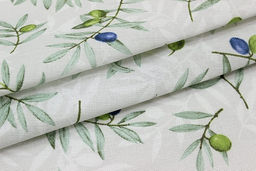 Рогожка Оливковая нежность, ш.1.5м, хлопок-100%, 160гр/м.кв - Купава фото 5