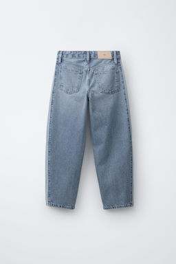 JEANS BALLOON BORDADO / Azul - Zara фото 2