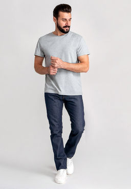 Футболка мужская короткий рукав GREG G146-RM-0001 (св.серый м.)  фото 4