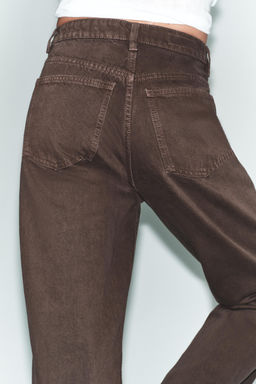 TRF MOM FIT HIGH-WAIST JEANS - Zara фото 6