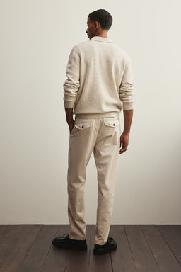 Pantalon de pana Regular Fit - H&m фото 4