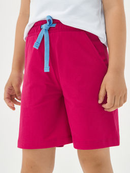 Темно-розовые шорты для девочки - Kogankids фото 8