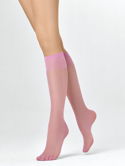 gamb. ELASTIC 20 COLORS гольфы (2 пары) - rosa