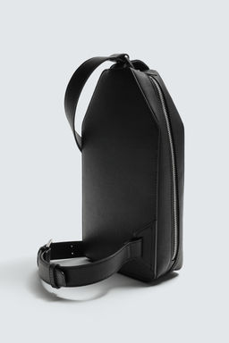 BANDOLERA VERTICAL TEXTURA / Negro - Zara фото 7