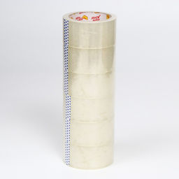 Цена за 6 шт. Клейкая лента «Мой выбор», прозрачная, 47 мм × 66 м, 40 мкм