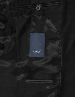 Черная зауженная куртка - Cacharel фото 8