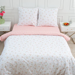 КПБ Традиция 2 спальный с европростыней, поплин, 100% хлопок, пл.110 гр./кв.м Ботанический сад Пододеяльник 177*217, простыня 217*240, наволочка 70*70 (2 шт.)  фото 23