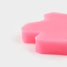 Цена за 2 шт. Молд для заливки Доляна Крестики, силикон, 7?7?0.9 см, розовый