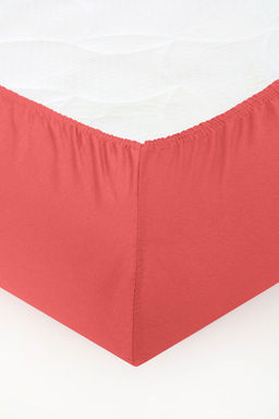 Простыня трикотажная на резинке - Коралл 160х200х20