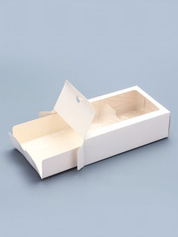 Цена за 5 шт. Коробка для макарун, с ложементом, белая 18 х 10,7 х 5,5 с м