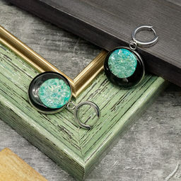 Серьги из муранского стекла MINT ECLIPSE LS3235 - Vloes фото 7