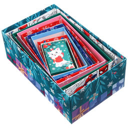 Набор коробок 10 в 1 «С Новым годом!», 12 × 7 × 4 - 33 × 20 × 12 см