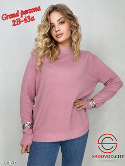 Кофта женская однотонная - Bruno фото 3