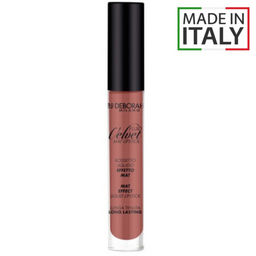 DEBORAH Помада для губ матовая Fluid Velvet Mat тон 24 насыщенный нюд, 4.5 г